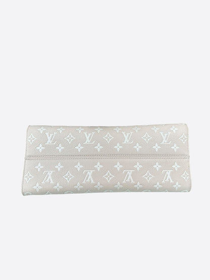 Louis Vuitton Beige Empreinte Monogram Spring In The City On The Go MM