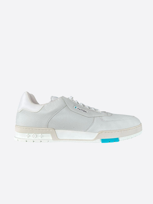 Louis Vuitton Grey & Blue Trainers