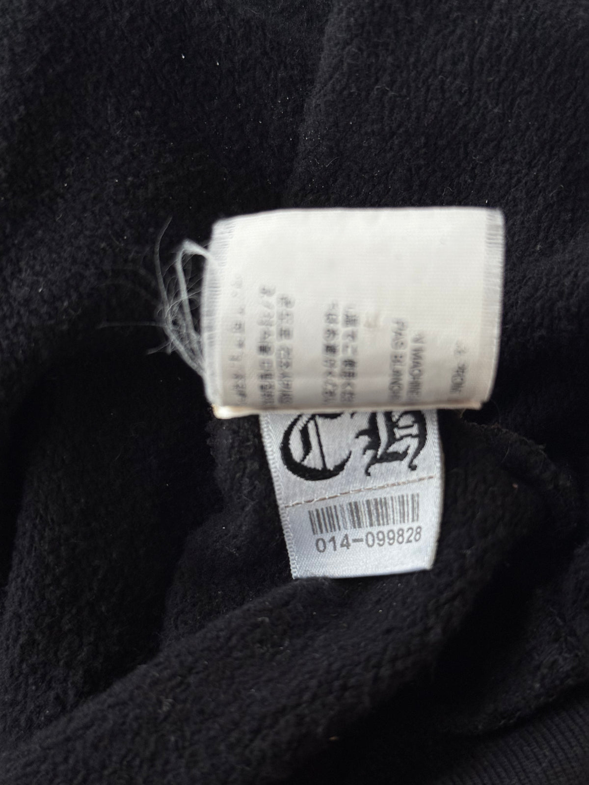 Chrome Hearts Black USA Flag Zip Up Hoodie