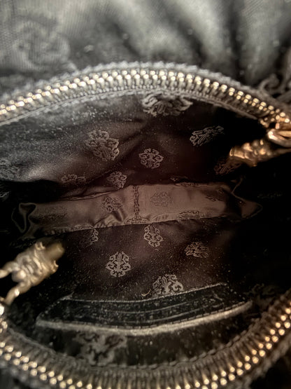 Chrome Hearts Cheetah & Red Cross Patch Chicken Nugget Bag