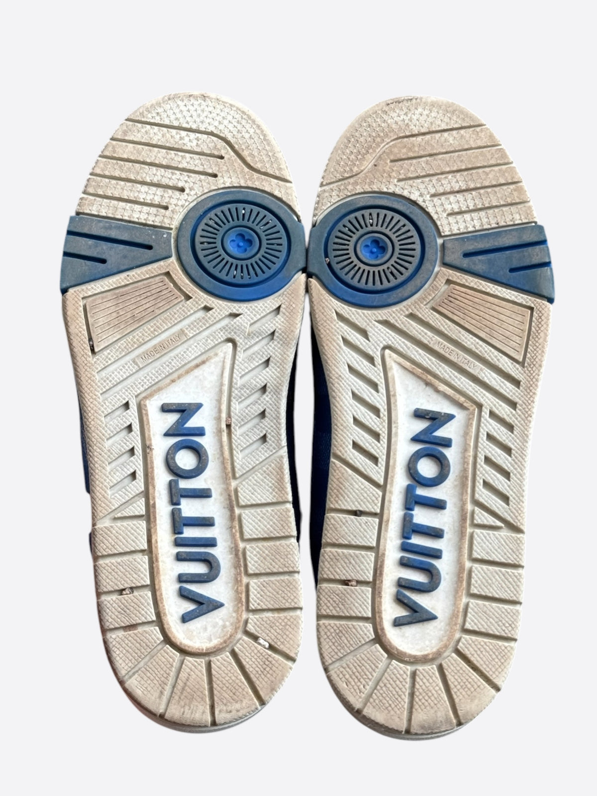 Louis Vuitton Blue Damier Azur Trainers