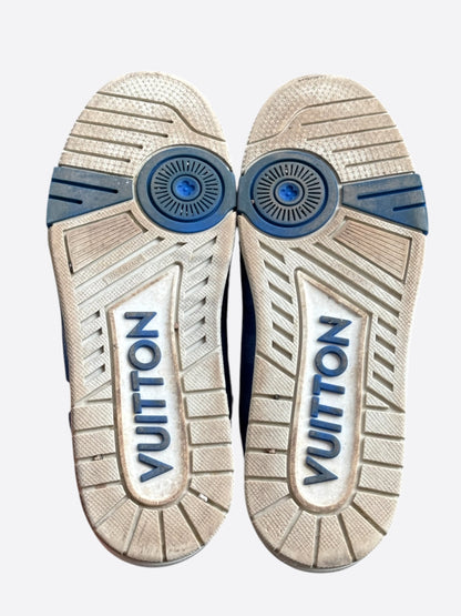 Louis Vuitton Blue Damier Azur Trainers