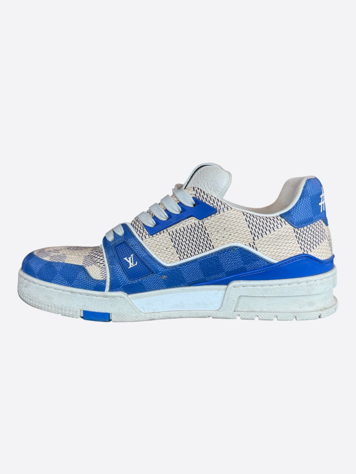 Louis Vuitton Blue Damier Azur Trainers