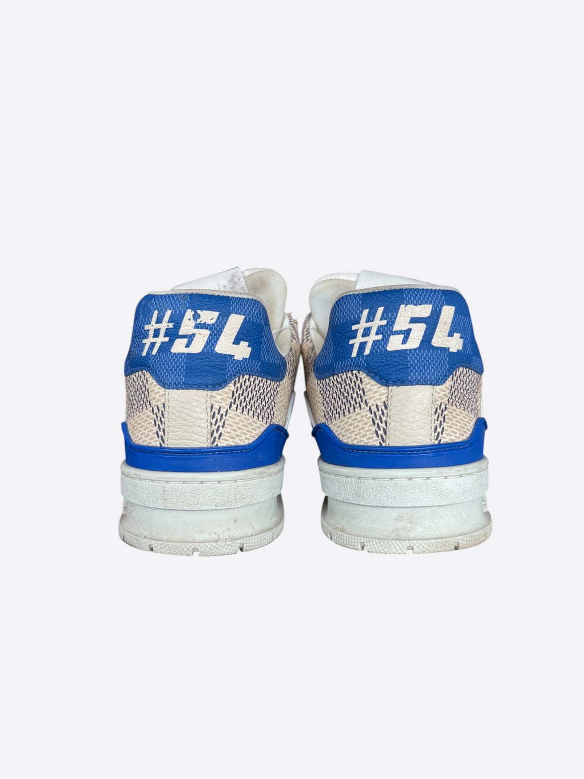 Louis Vuitton Blue Damier Azur Trainers