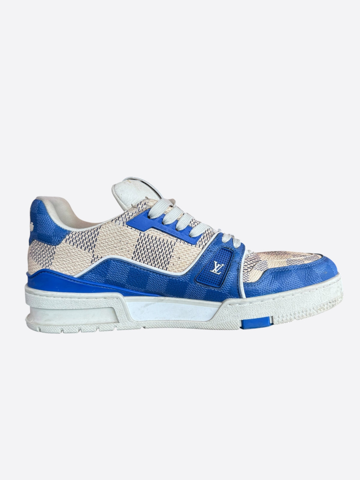 Louis Vuitton Blue Damier Azur Trainers