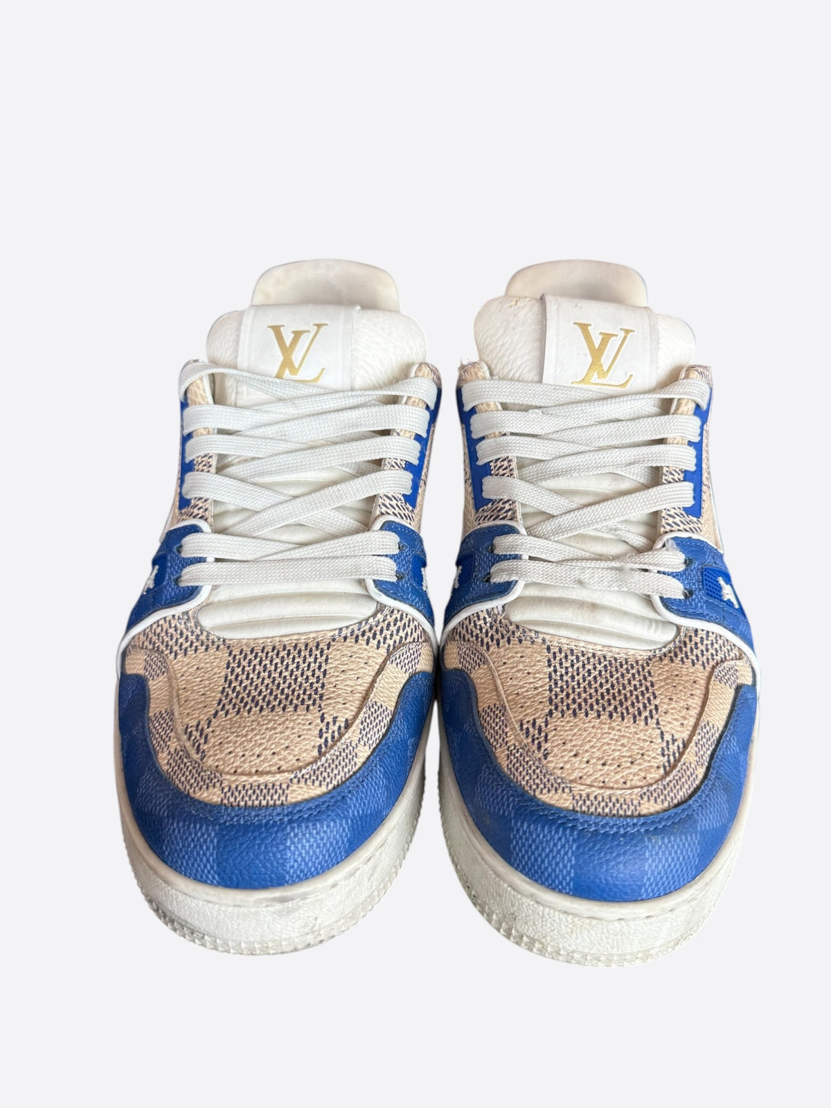 Louis Vuitton Blue Damier Azur Trainers
