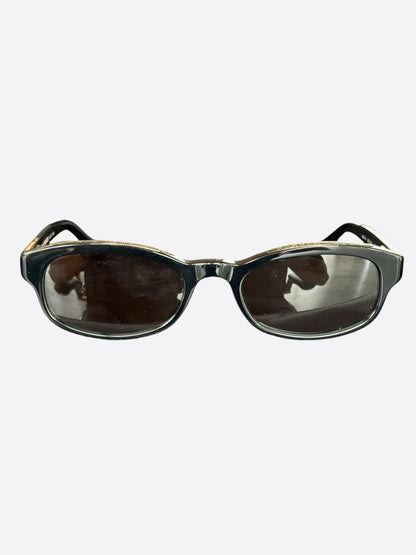 Chrome Hearts Black & Silver Lowrider Sunglasses