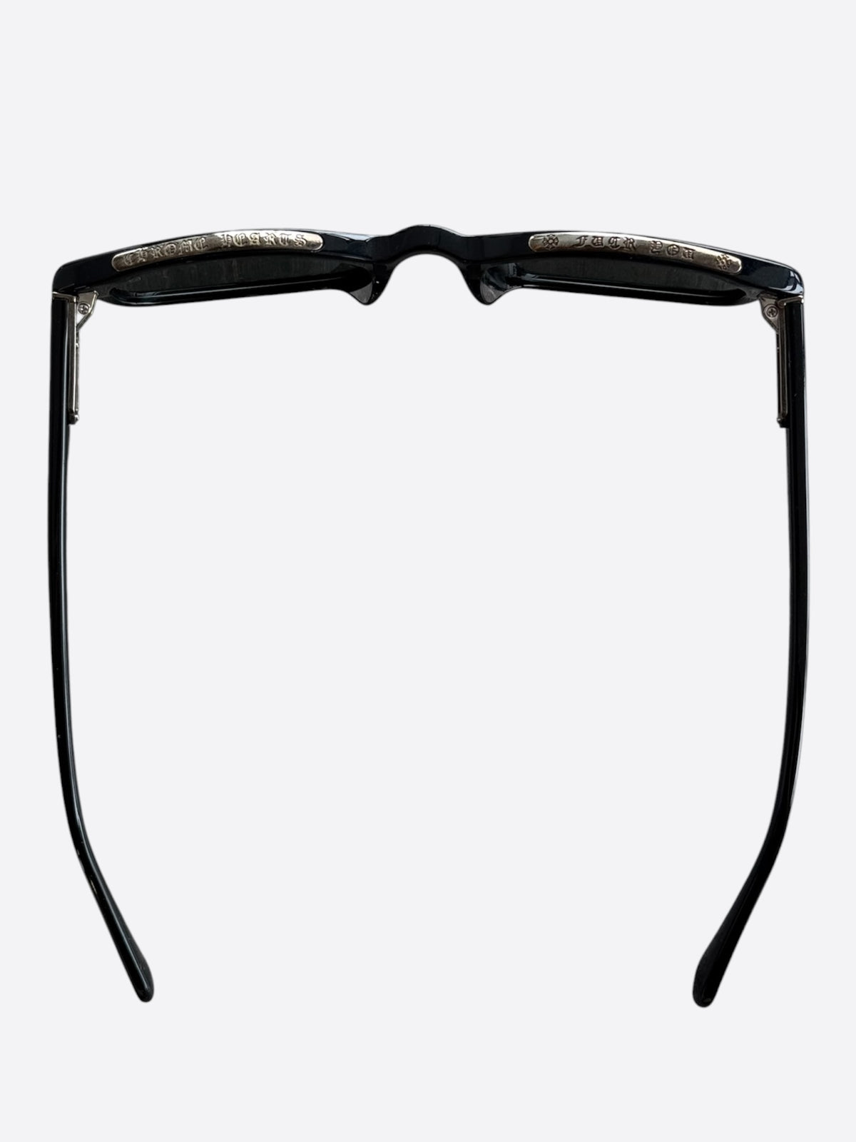 Chrome Hearts Black & Silver Lowrider Sunglasses