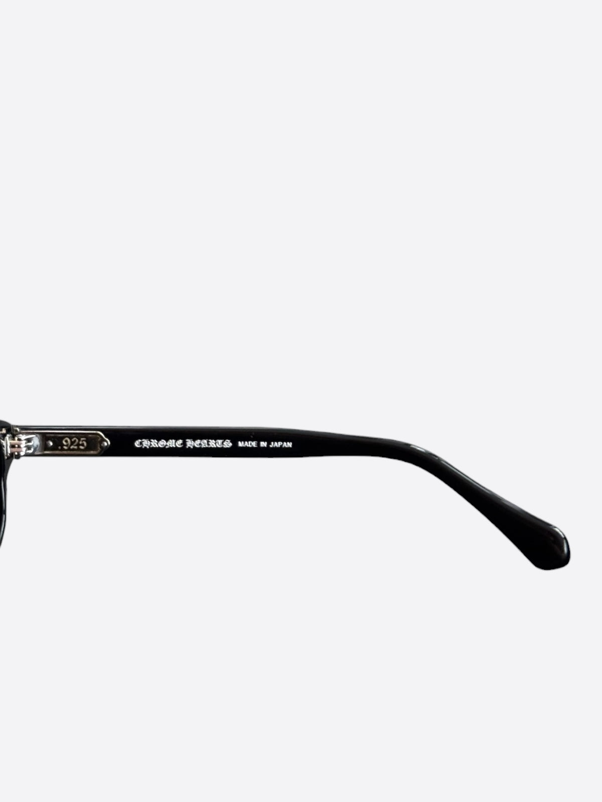 Chrome Hearts Black & Silver Lowrider Sunglasses