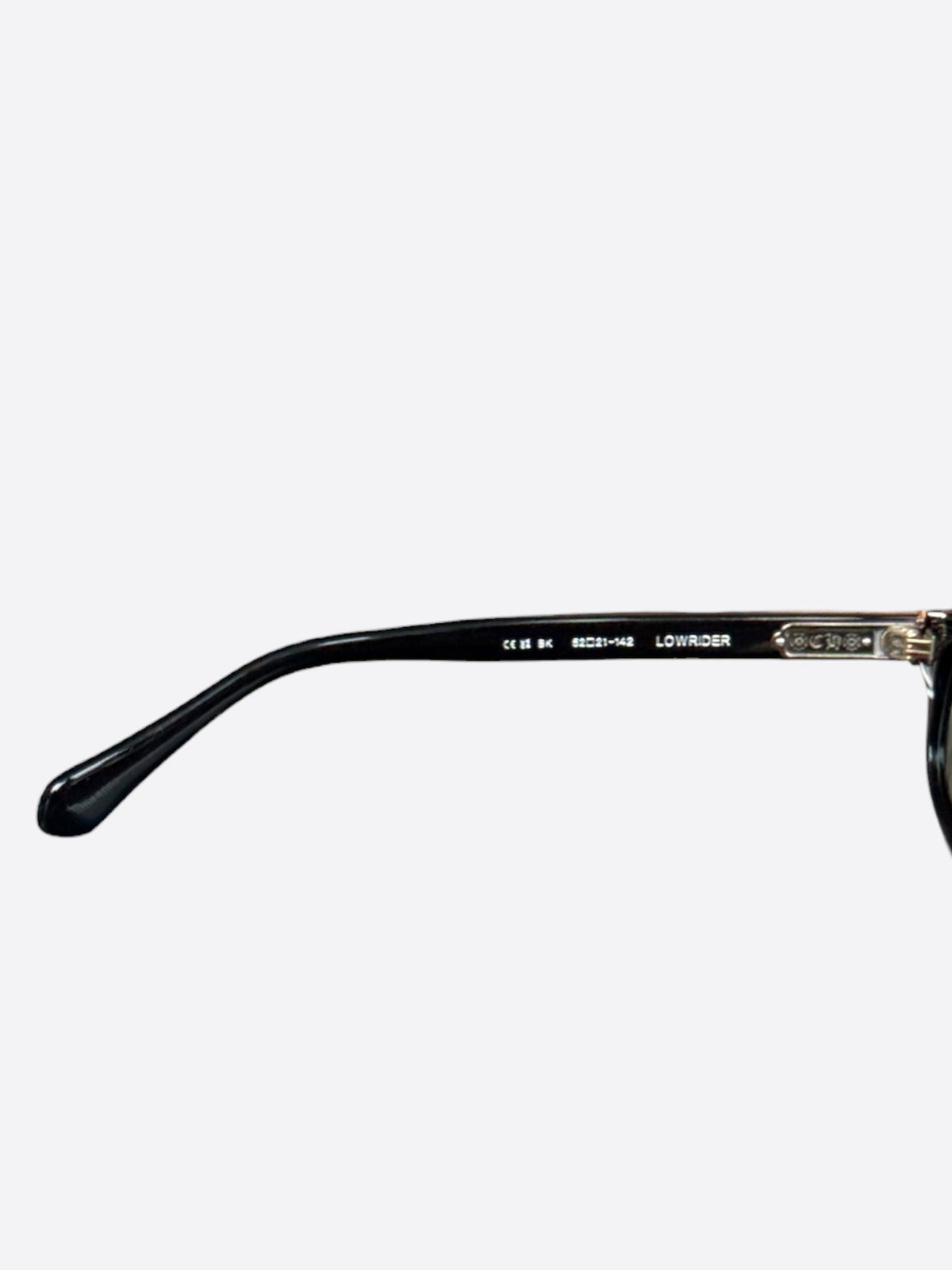Chrome Hearts Black & Silver Lowrider Sunglasses