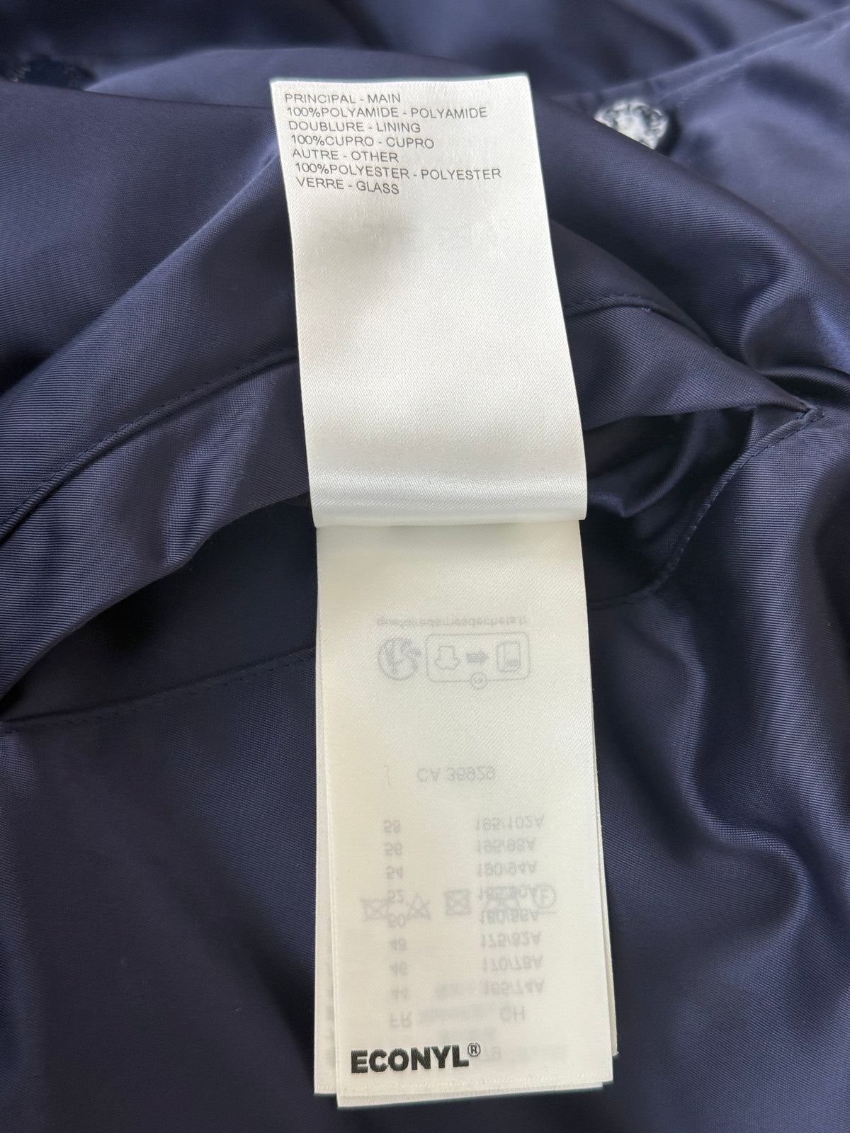 Louis Vuitton Navy & White Crystal Lovers Varsity Jacket