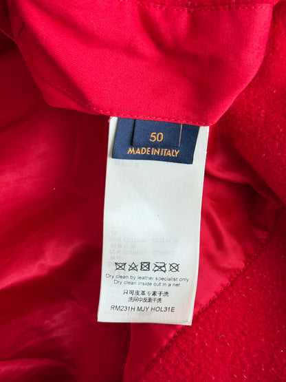 Louis Vuitton Yayoi Kusama Red & White Varsity Jacket