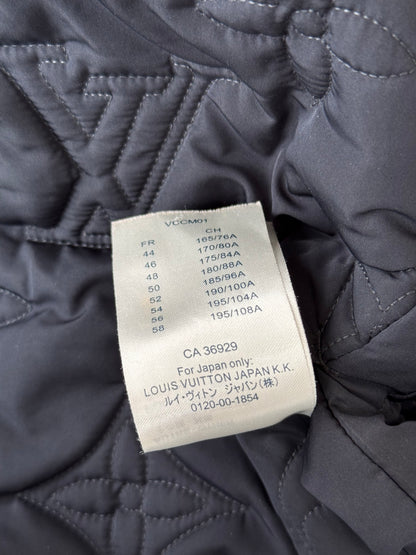 Louis Vuitton Navy Monogram Padded Jacket