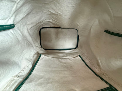 Goyard Green Steamer Backpack