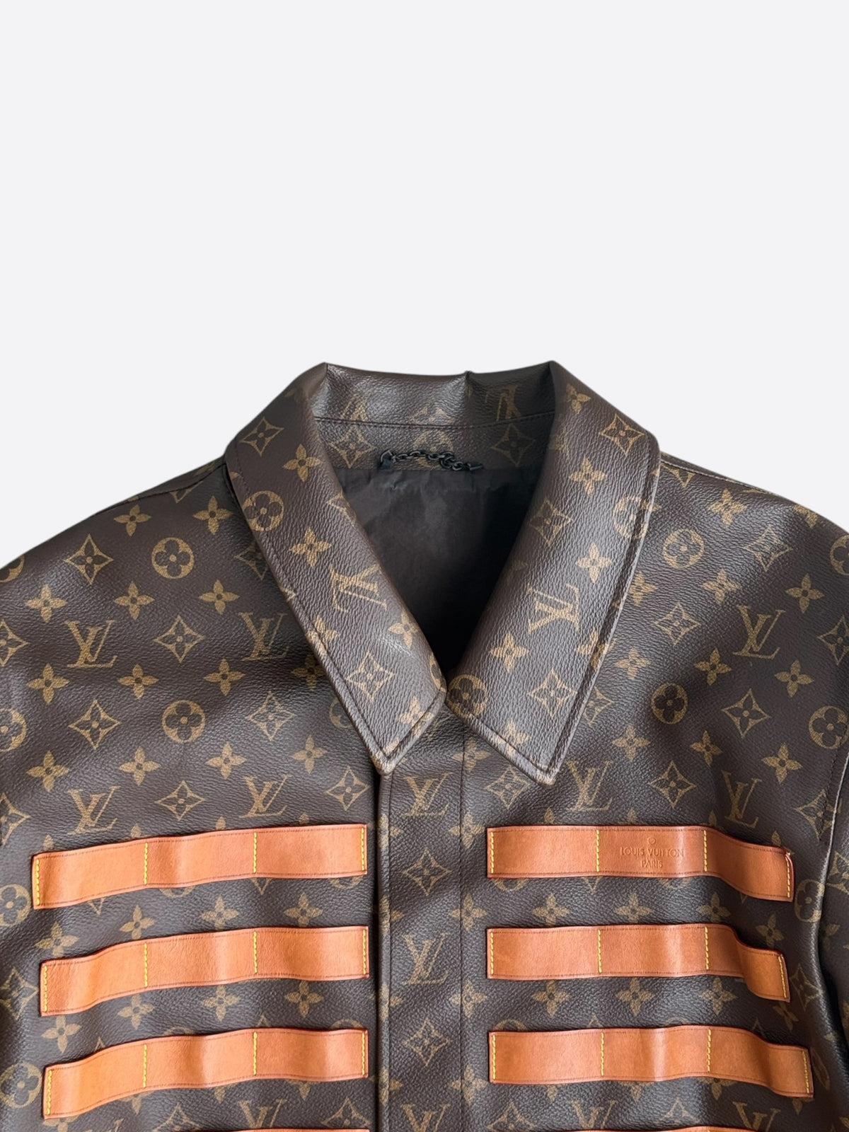 Louis Vuitton Nigo Brown Monogram Military Jacket