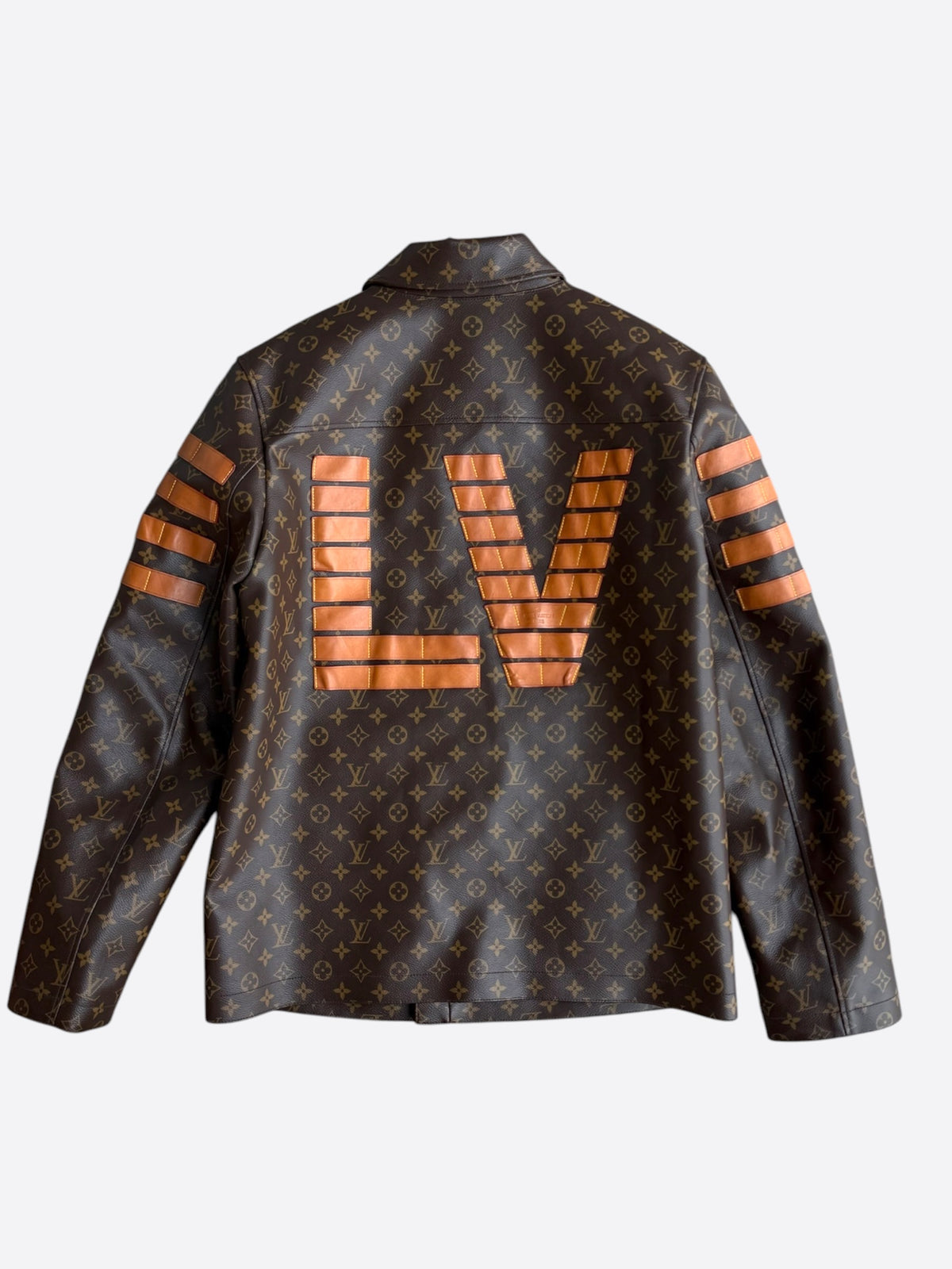 Louis Vuitton Nigo Brown Monogram Military Jacket