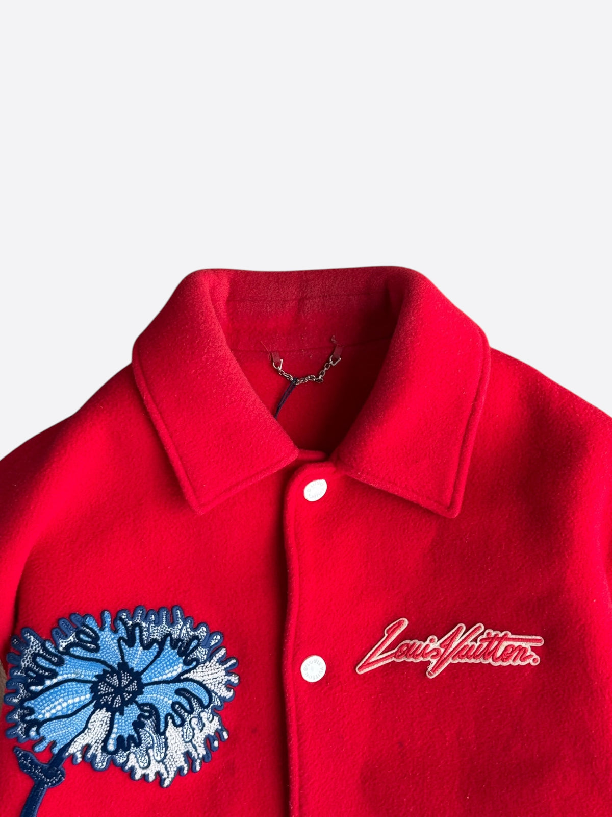 Louis Vuitton Yayoi Kusama Red & White Varsity Jacket