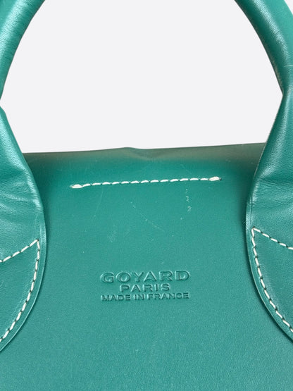 Goyard Green Steamer Backpack