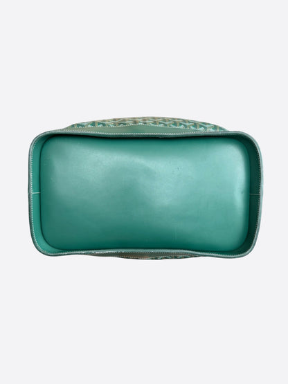Goyard Green Steamer Backpack