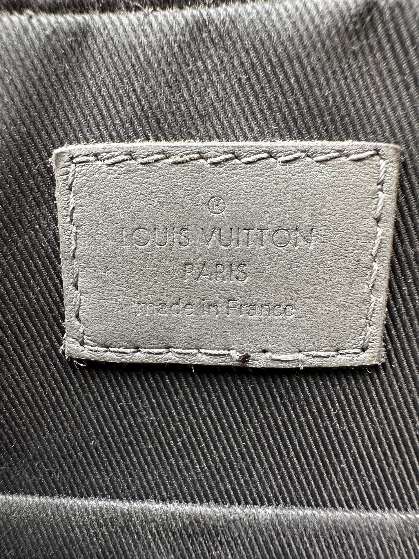 Louis Vuitton Grey Shadow Monogram Duo Messenger
