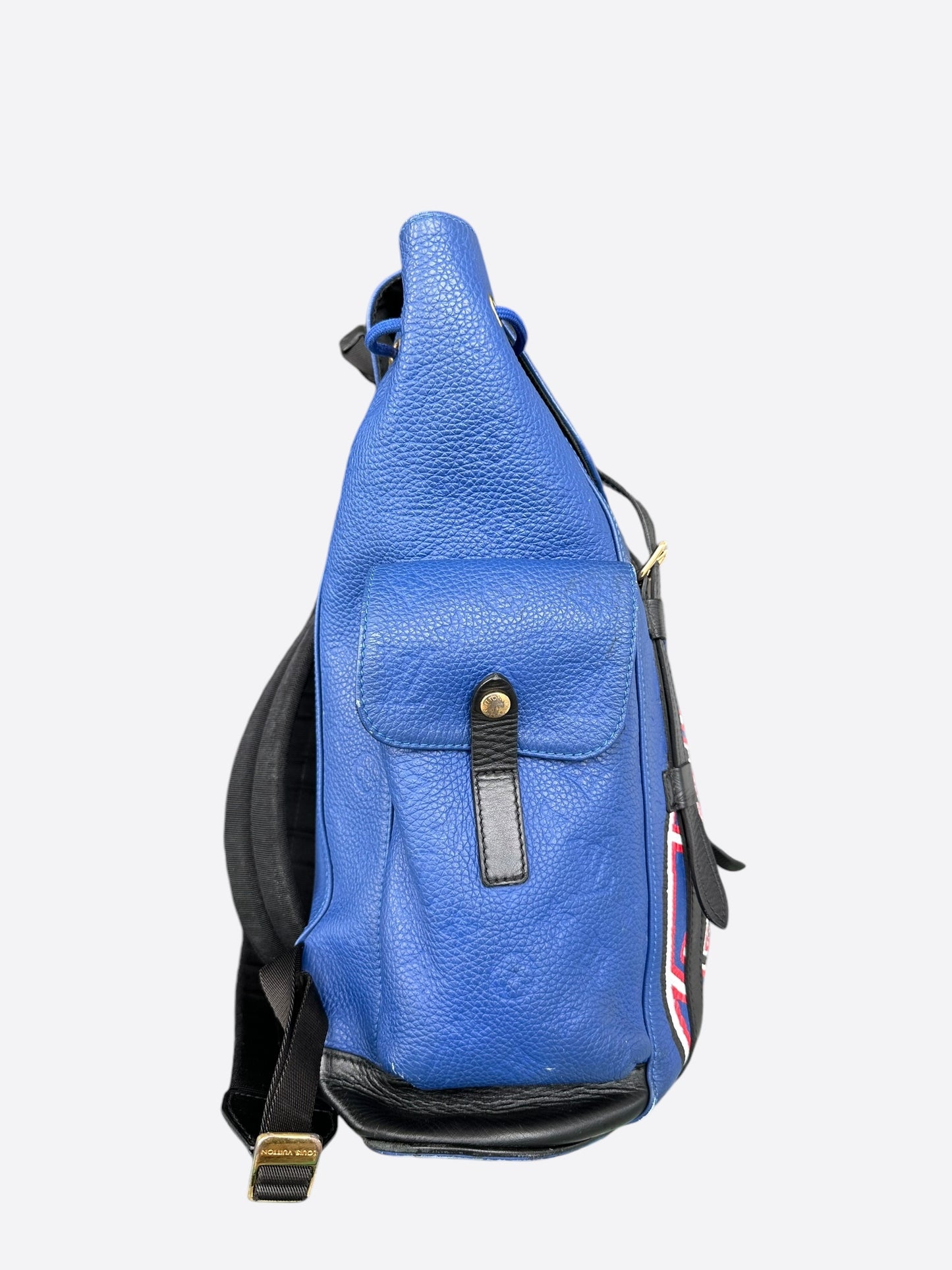 Louis Vuitton NBA Blue Monogram Christopher Backpack