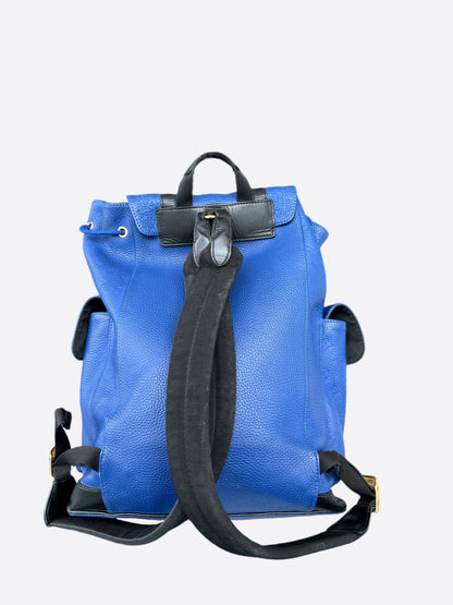 Louis Vuitton NBA Blue Monogram Christopher Backpack