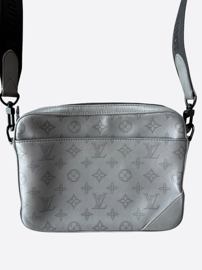 Louis Vuitton Grey Shadow Monogram Duo Messenger