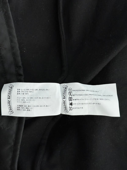 Chrome Hearts Matty Boy Black Chomper Track Jacket