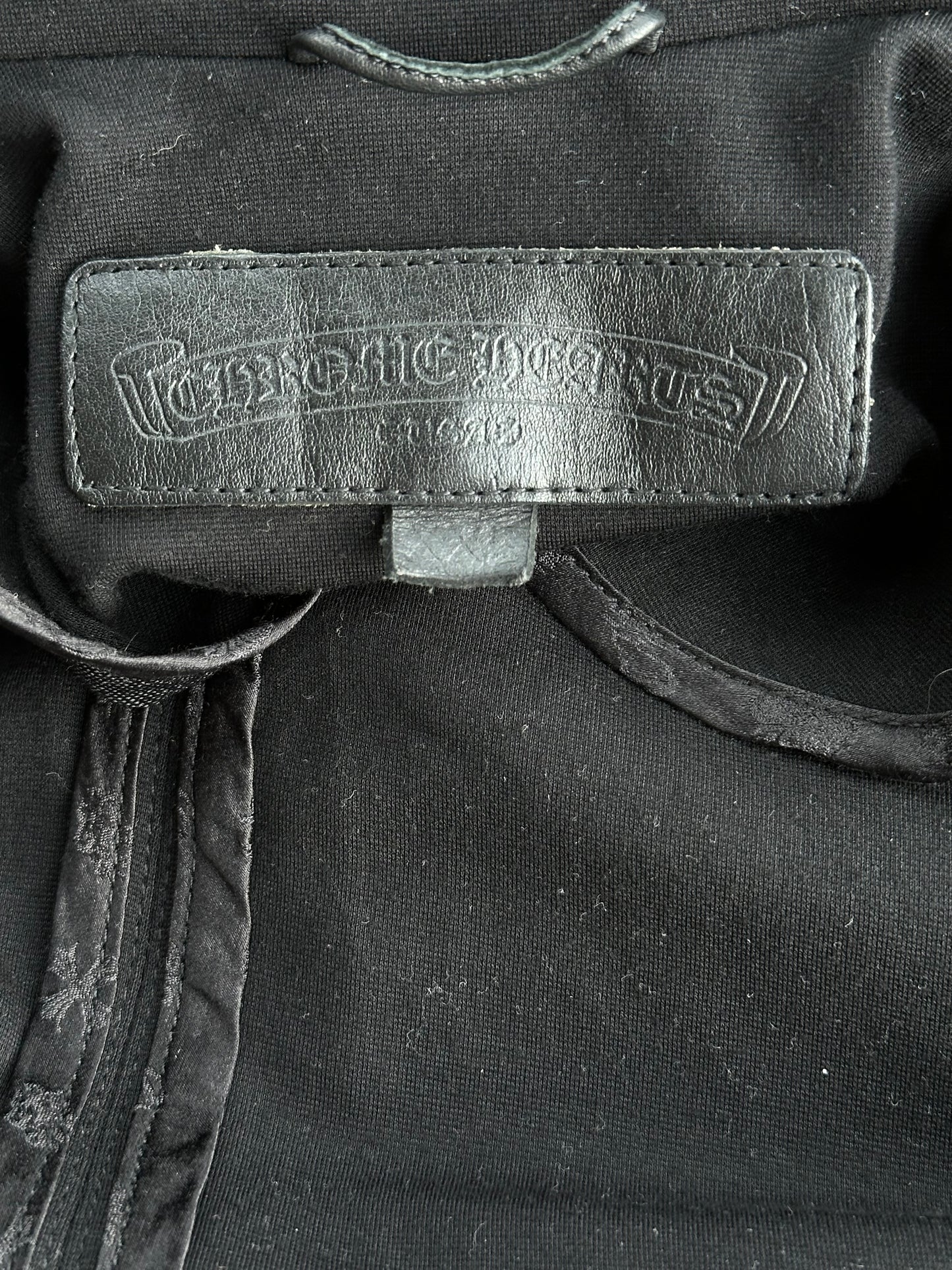 Chrome Hearts Matty Boy Black Chomper Track Jacket