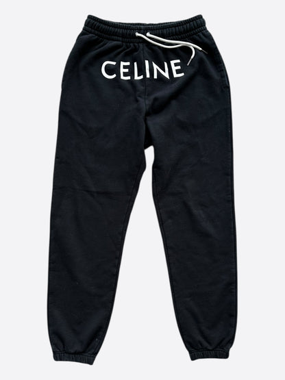 Celine Black & White Logo Sweatpants
