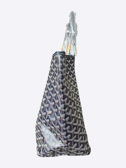 Goyard Navy St. Louis Tote Bag