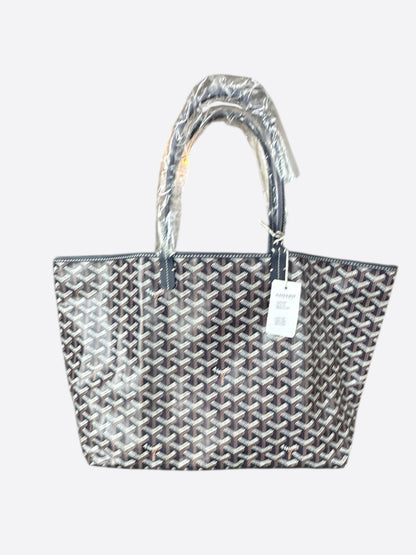 Goyard Navy St. Louis Tote Bag