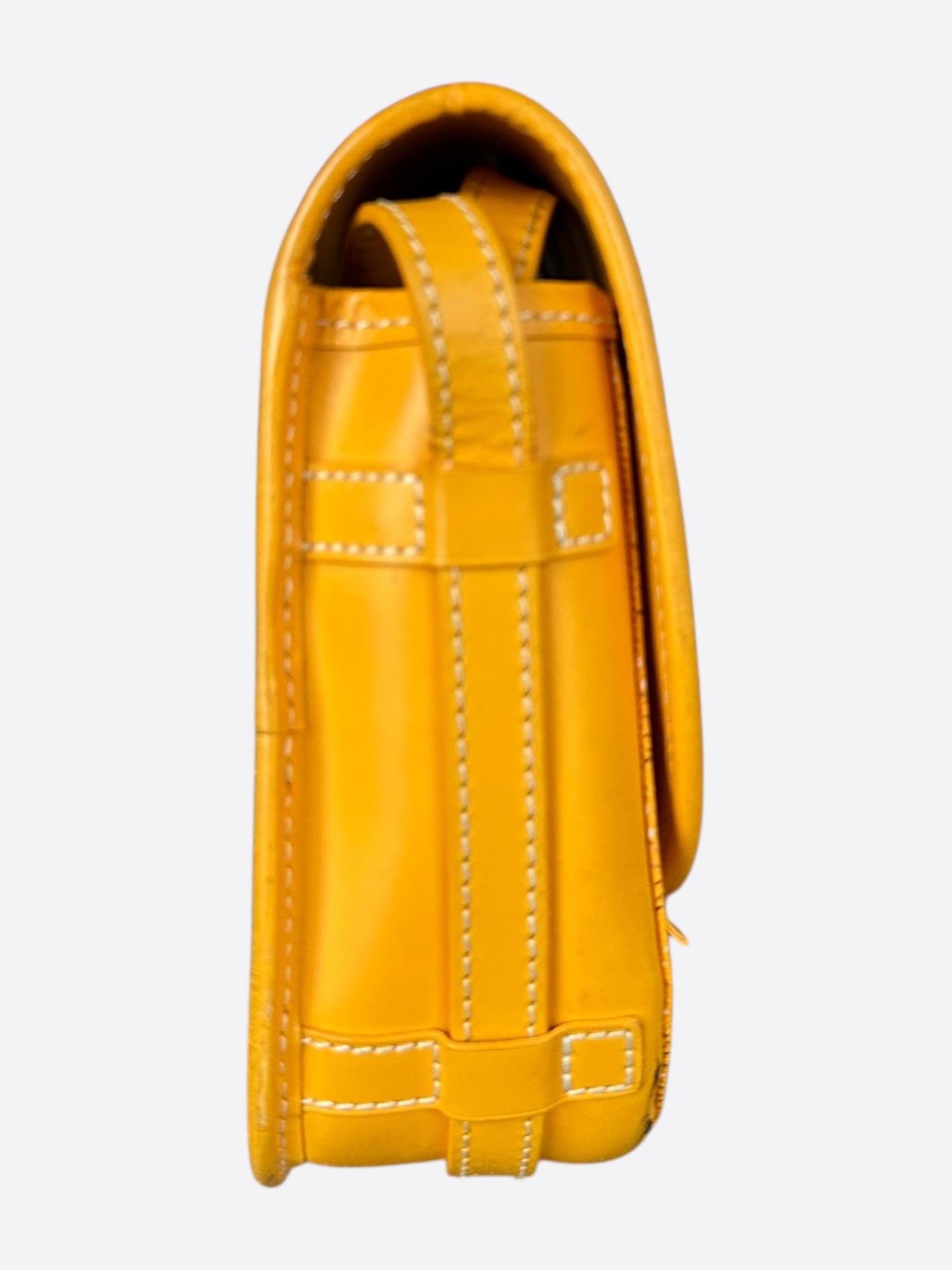 Goyard Yellow Belvedere PM Messenger Bag