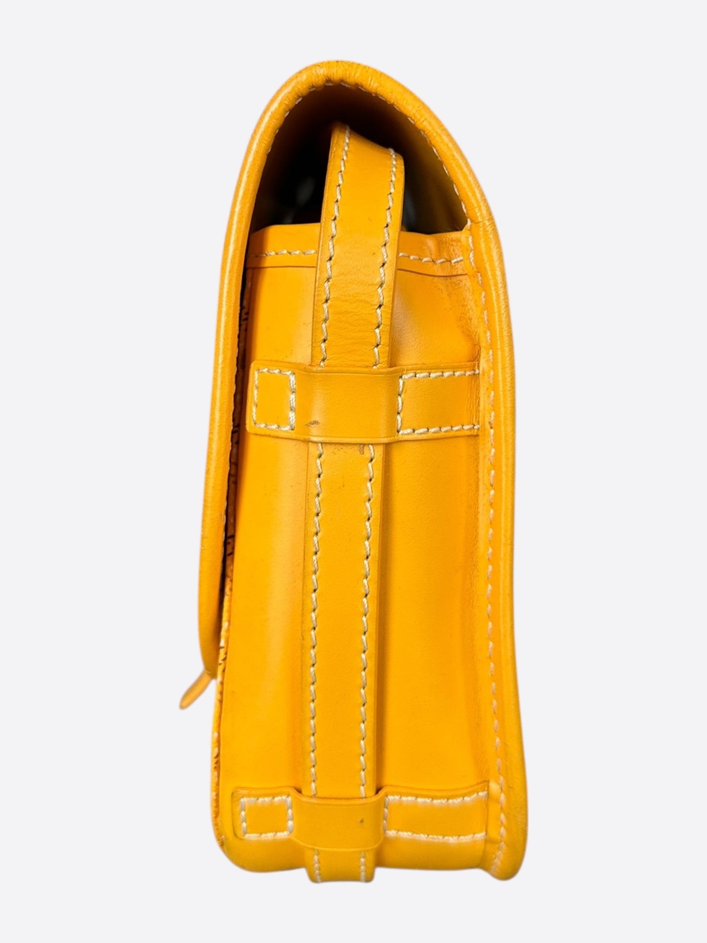Goyard Yellow Belvedere PM Messenger Bag