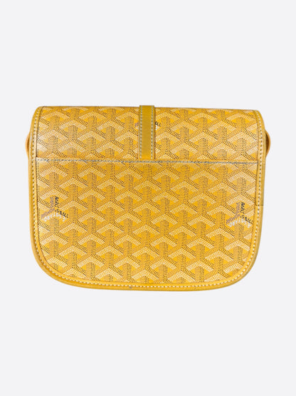 Goyard Yellow Belvedere PM Messenger Bag