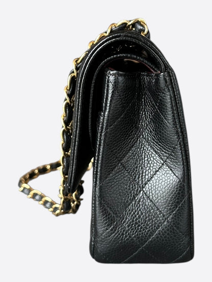 Chanel Black Caviar Quilted Medium Flap Bag