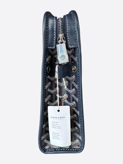Goyard Navy Jouvence GM Toiletry Bag