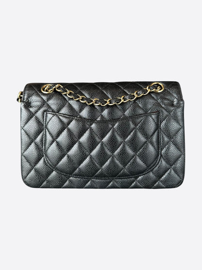 Chanel Black Caviar Quilted Small Flap Bag