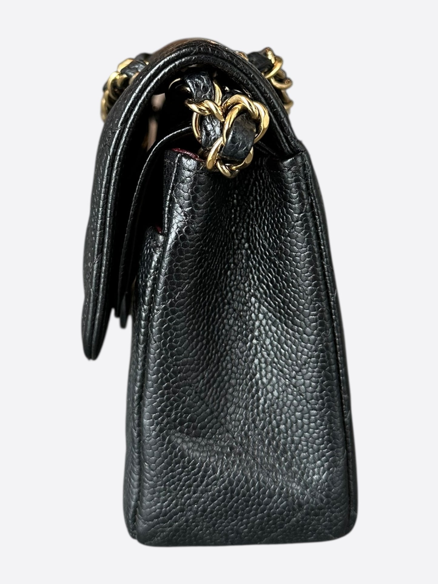 Chanel Black Caviar Quilted Small Flap Bag