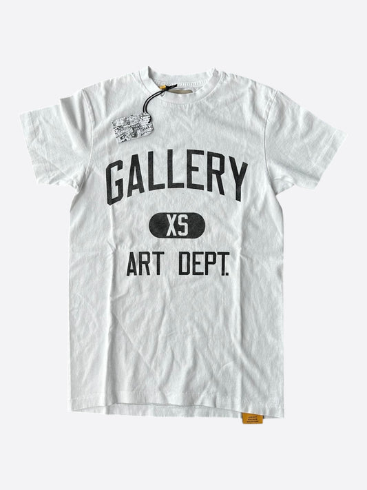 Gallery Dept White & Black Art Dept T-Shirt
