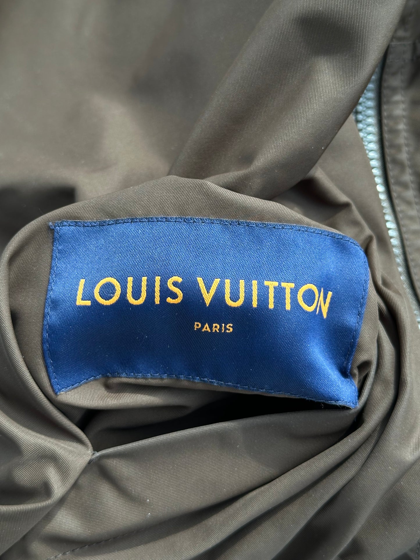 Louis Vuitton Brown Monogram Reversible Windbreaker