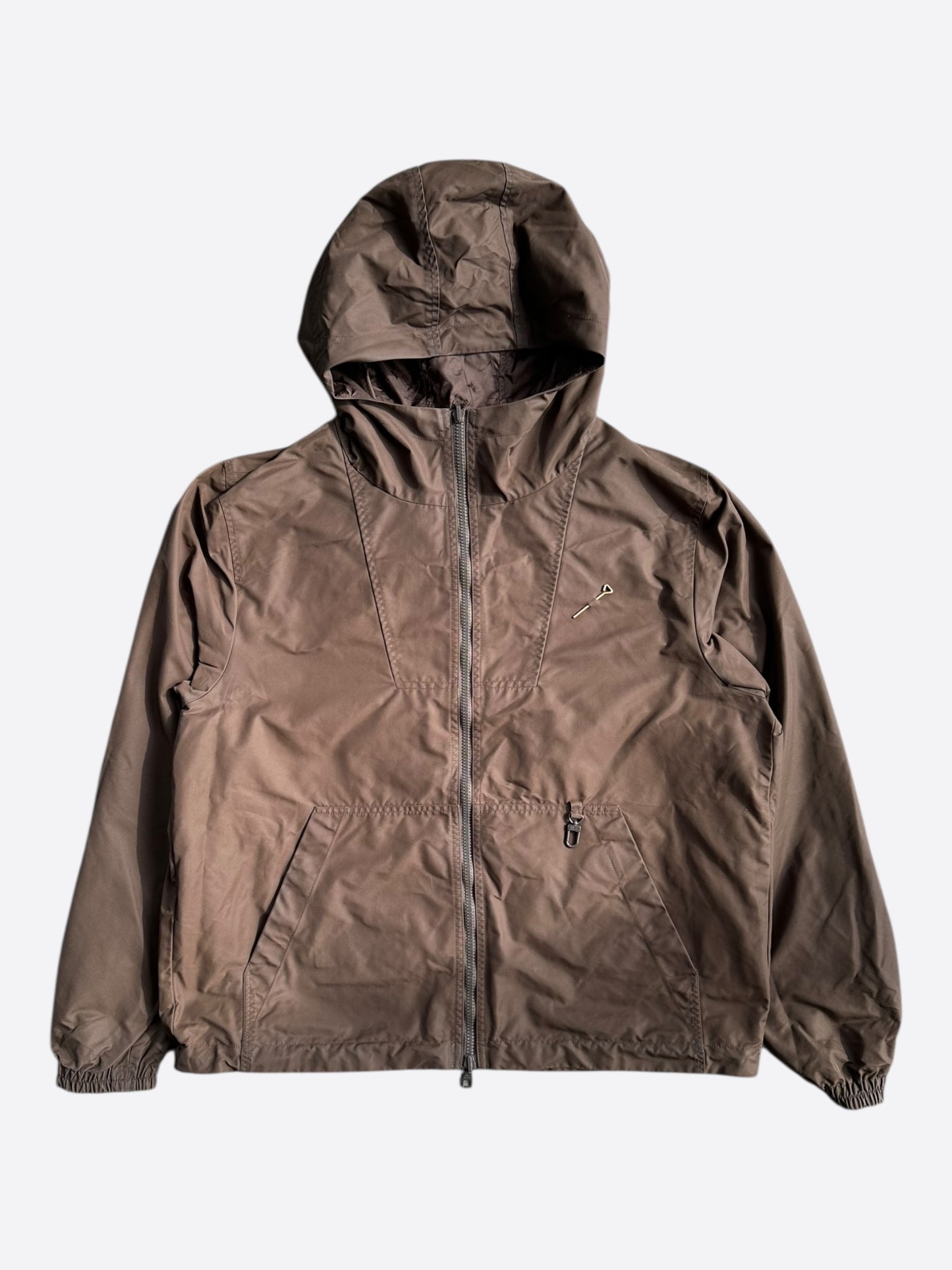 Louis Vuitton Brown Monogram Reversible Windbreaker