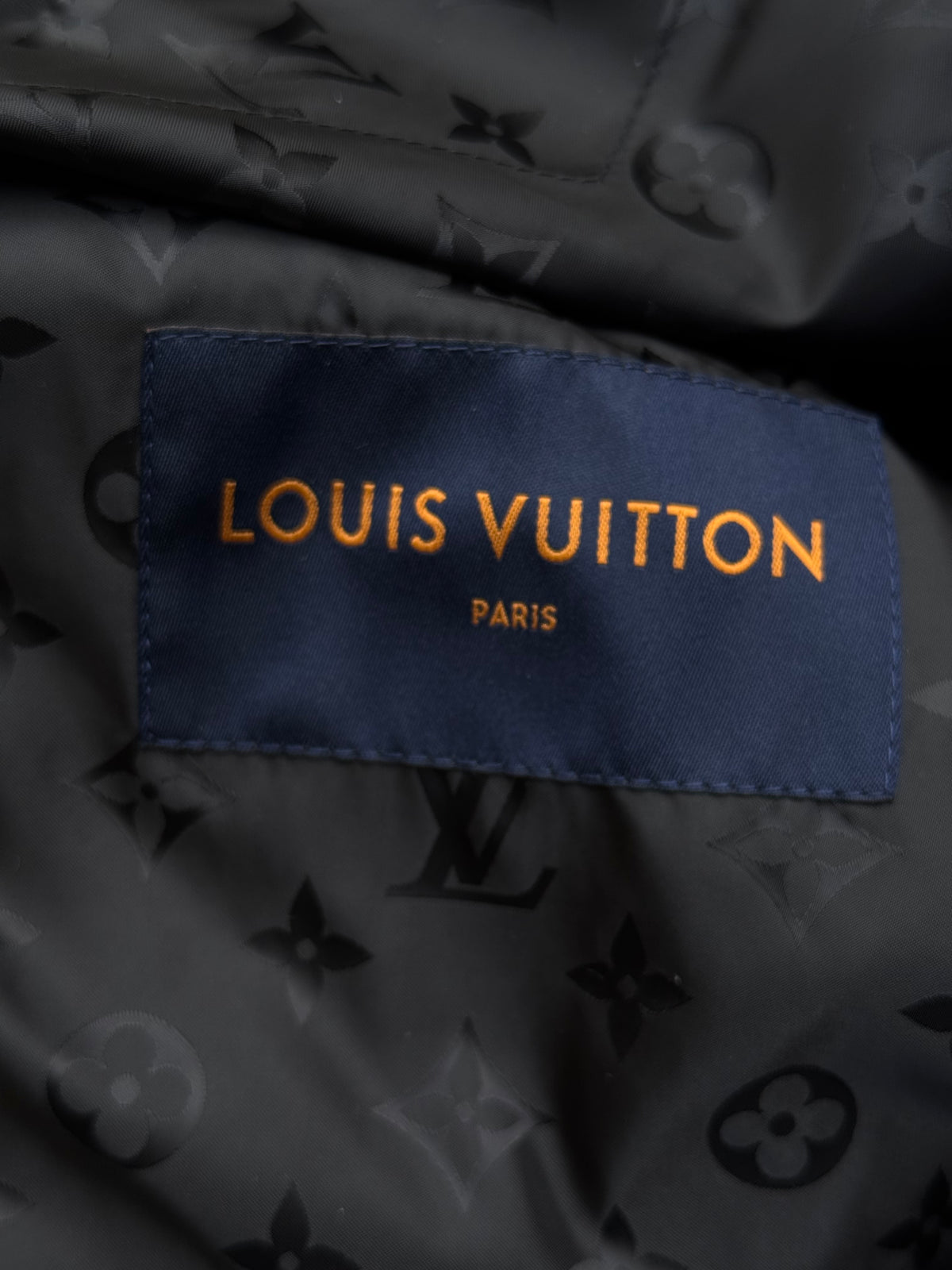 Louis Vuitton Black Utility Nylon Jacket