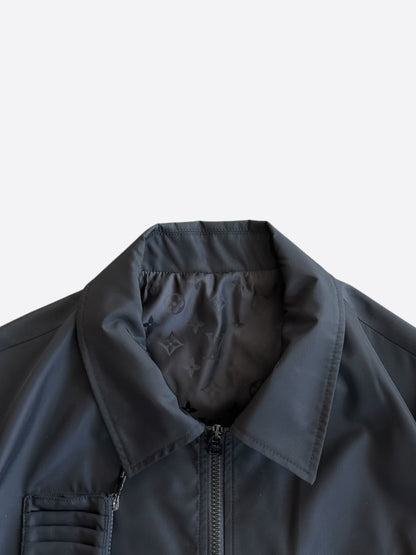 Louis Vuitton Black Utility Nylon Jacket
