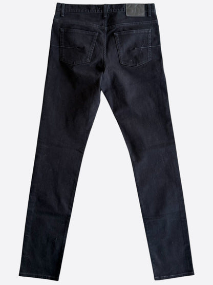 Dior Black Denim Slim Jeans