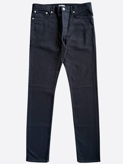 Dior Black Denim Slim Jeans