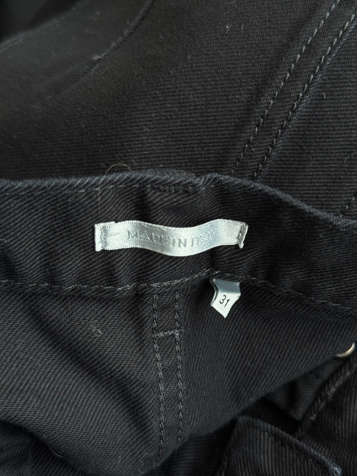 Dior Black Denim Slim Jeans