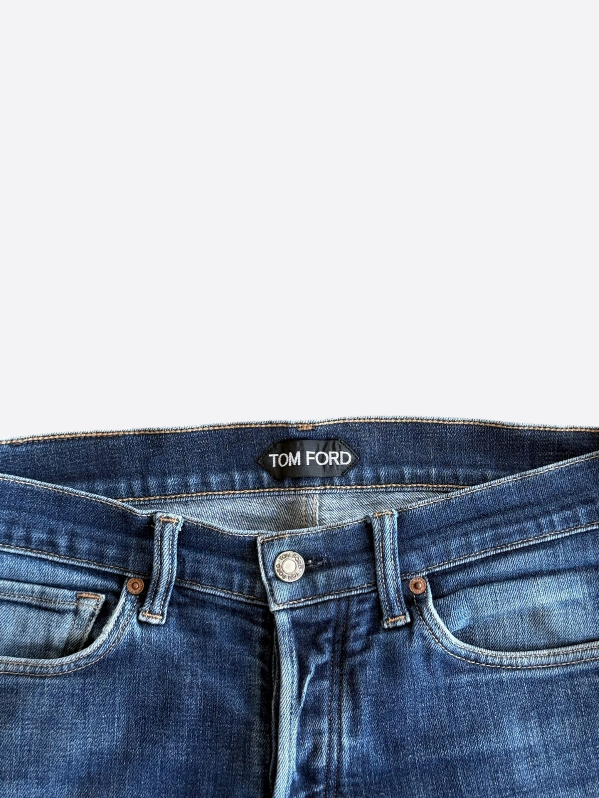Tom Ford Blue Denim Slim Jeans