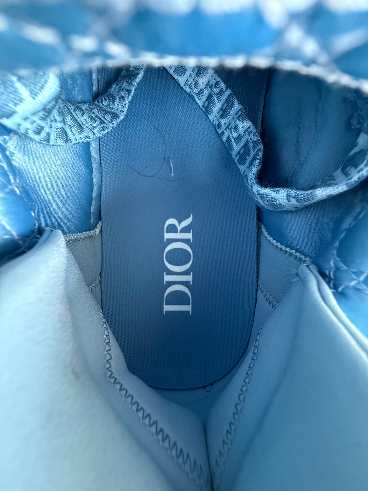 Dior ERL Blue Quilted Skater B9S Sneaker
