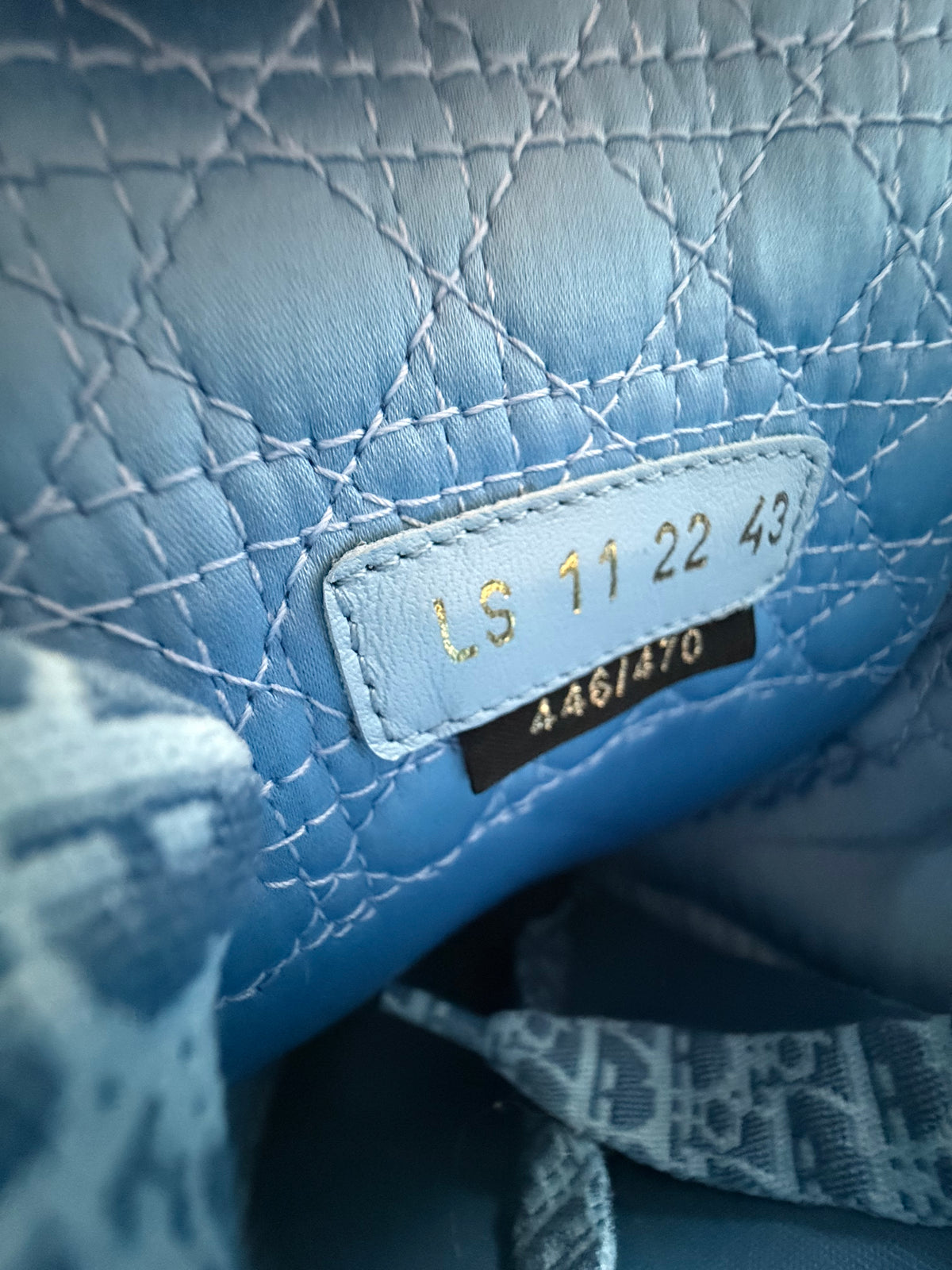 Dior ERL Blue Quilted Skater B9S Sneaker